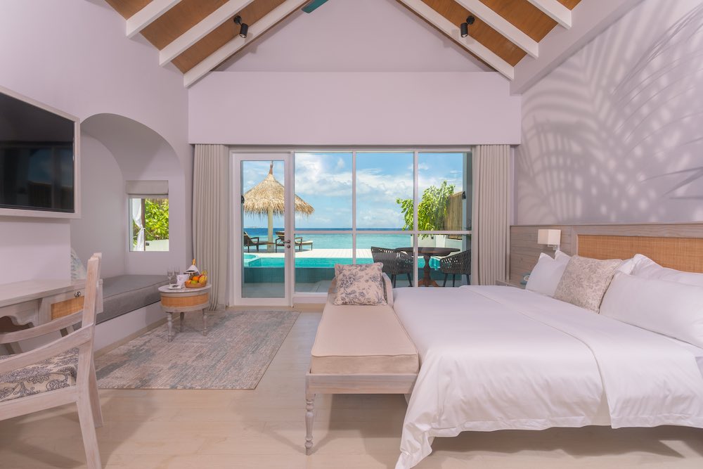 Sunrise Beach Pool Villa at Malahini Kuda Bandos, view 5
